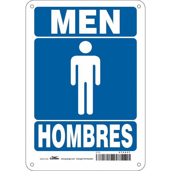 Restroom Sign, 7