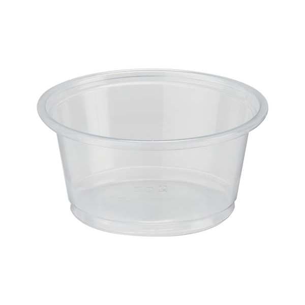 Portion Cup, 2 oz., Plastic, Clear, PK2400