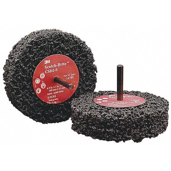 Clean and Strip Cup Wheel, C1-ZS, 4