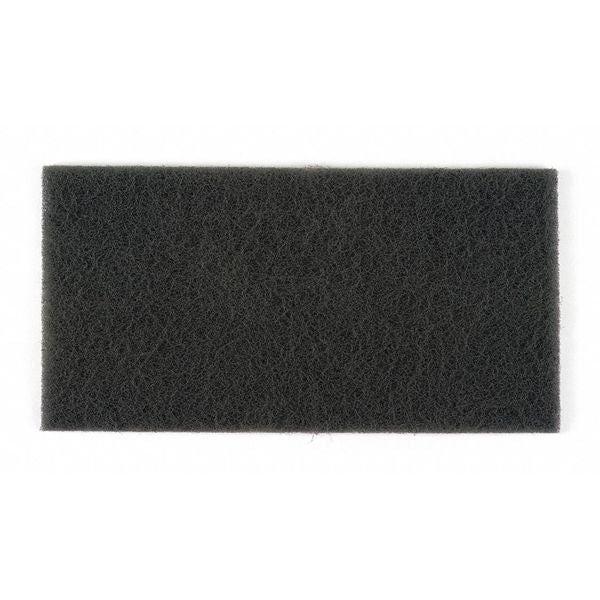 Sanding Belt, 4 1/2 in W, 9 in L, Non-Woven, Silicon Carbide, Ultra Fine, MX-HP, Grey