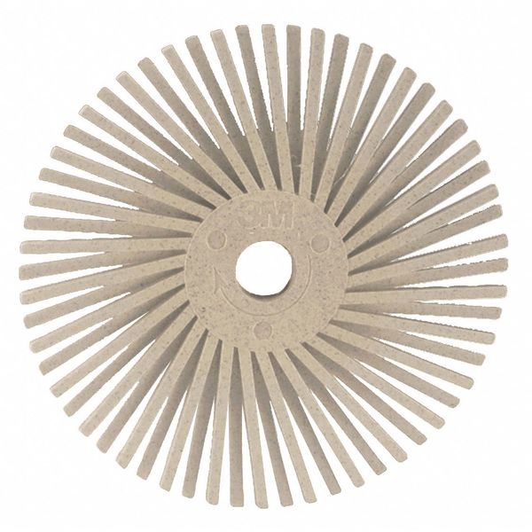 Radial Bristle Disc, 3'' dia., Ceramic