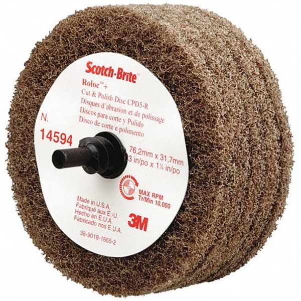 Quick Change Disc, Non-Woven, 3
