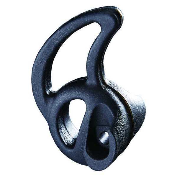 Comfort Ear Tip, Black, Push To Talk No