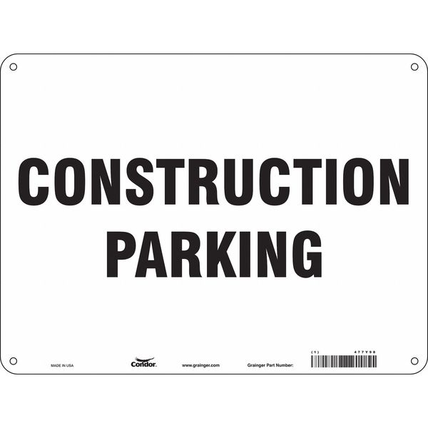 Construction Parking Sign, 24