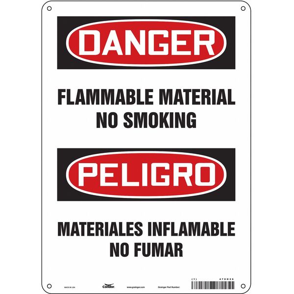Safety Sign, 14 in H, 10
