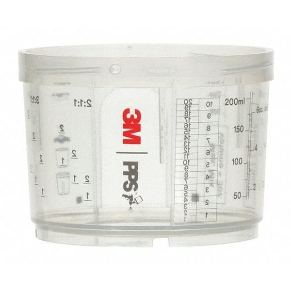 Spray Gun Cup, 6.8 fl. oz. Capacity, PK2