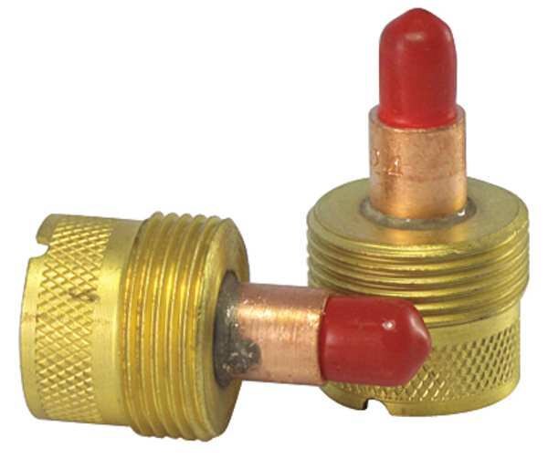 Gas Lens Collet Body, 3/32 In Stub, PK2