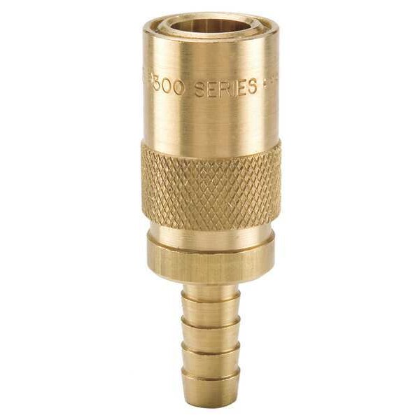 Hydraulic Quick Connect Hose Coupling, Brass Body, Sleeve Lock, Moldmate Series