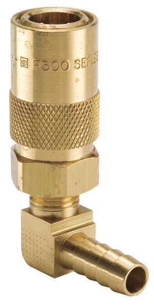 Hydraulic Quick Connect Hose Coupling, Brass Body, Sleeve Lock, Moldmate Series