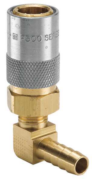 Hydraulic Quick Connect Hose Coupling, Brass Body, Sleeve Lock, Moldmate Series