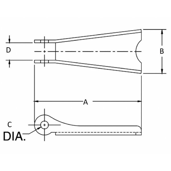 Latch Kit, SS, 9/16 in., 11/64 in.
