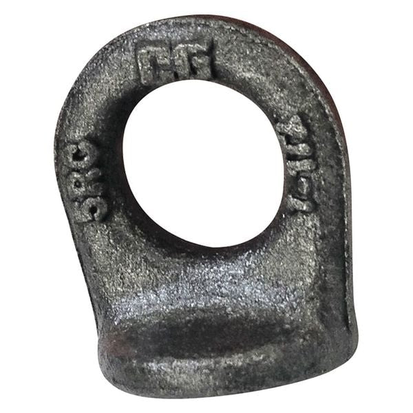 Eye Bolt With Shoulder, 3/4 in ID, Steel, Powder Coat