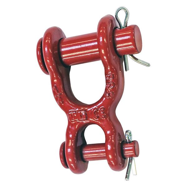 Double Clevis Link, Gr 70, 1/4 in, 2600 lb.