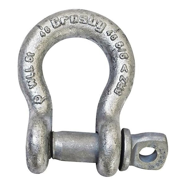 Shackle, 1 in., 25,000 lb., Screw Pin