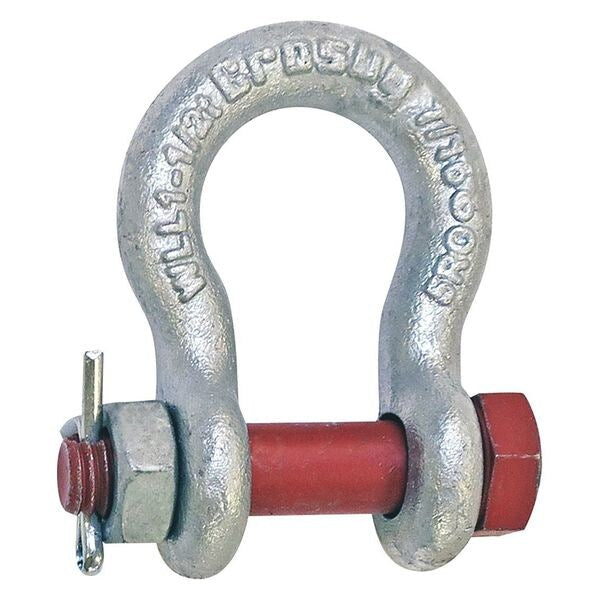 Shackle, 7/16 in., 3000 lb.