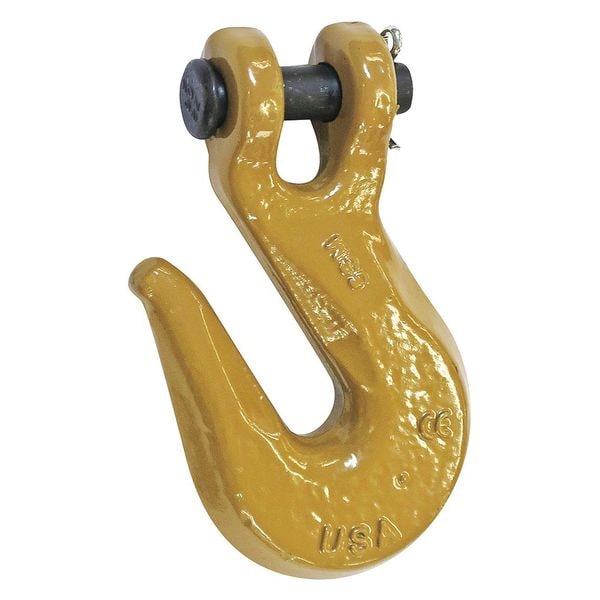 Clevis Hook, 12,000 lb., Gr 70, Alloy Steel