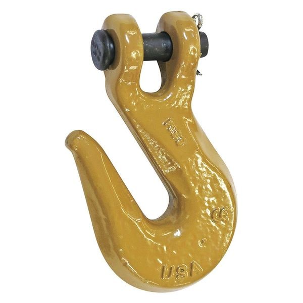 Clevis Hook, 24,700 lb., Gr 70, Steel
