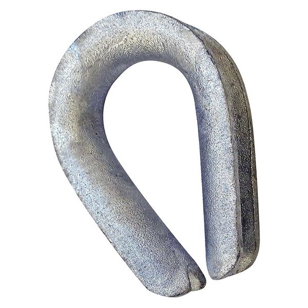Wire Rope Thimble, 5/8 in., Steel