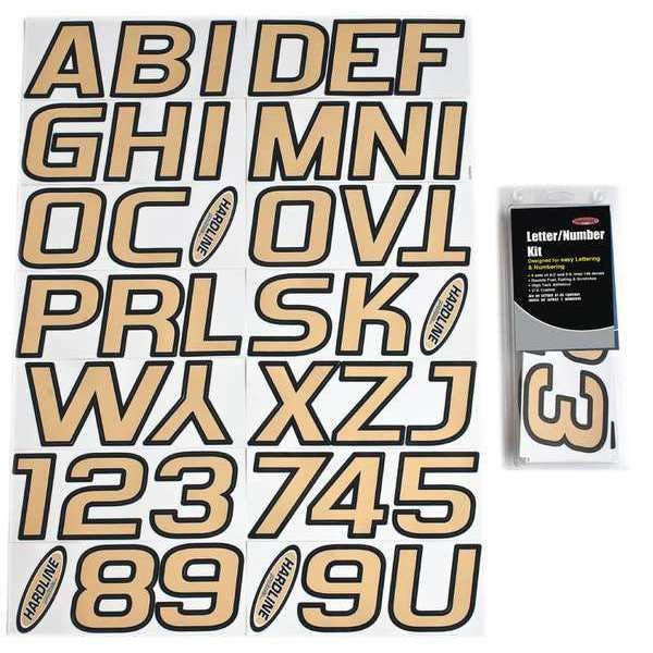 Number and Letter Combo Kit, 2 in. H