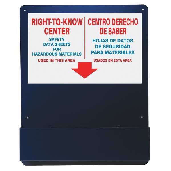 Right-To-Know Center, 4-1/8 in. D, Alum