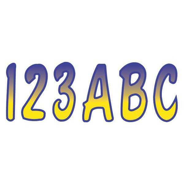 Number and Letter Combo Kit, 1-13/64 in.W