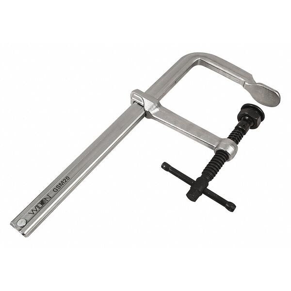 8 in F-Clamp Drop Forged Steel Handle and 5 1/2 in Throat Depth