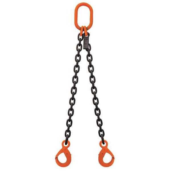 Chain Sling, 3/8in Size, 6 ft L, DOL Sling