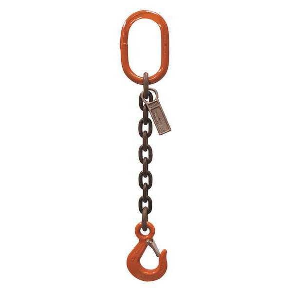 Chain Sling, 1/2in Size, 3 ft L, SOS Sling