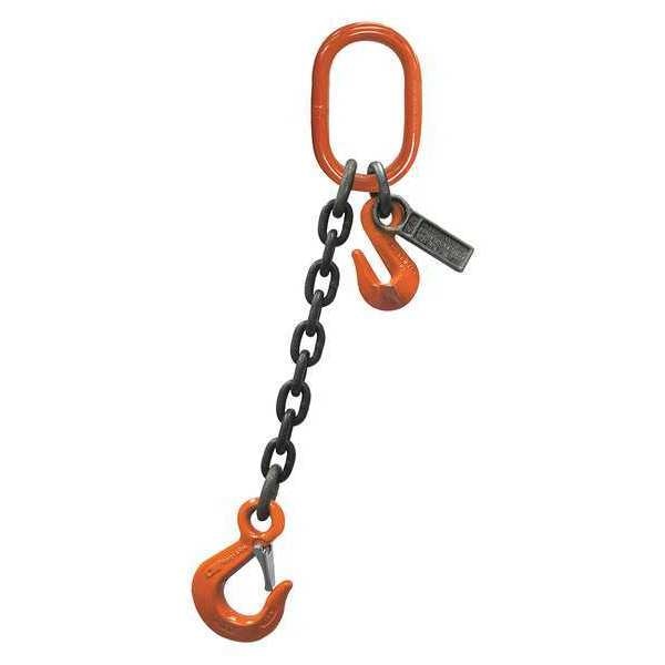 Chain Sling, 3/8in Size, 20ft L, Adj. Link