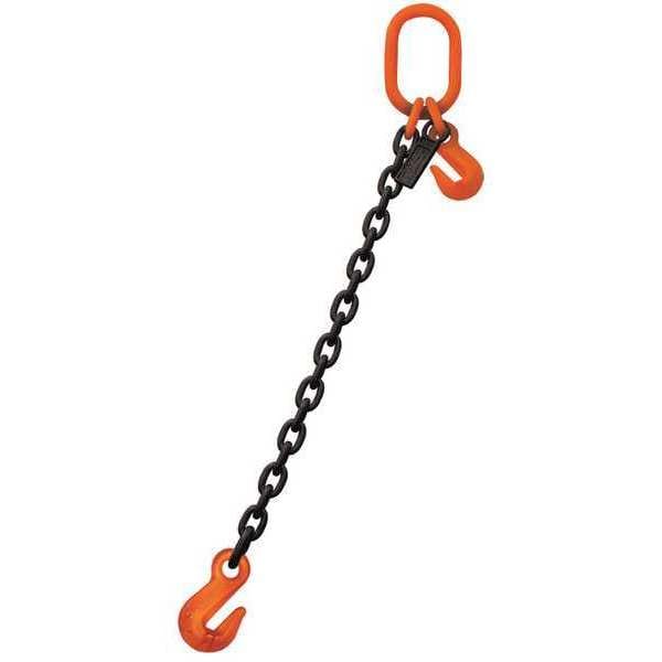 Chain Sling, Grade 100, 12 ft L, Adj. Link