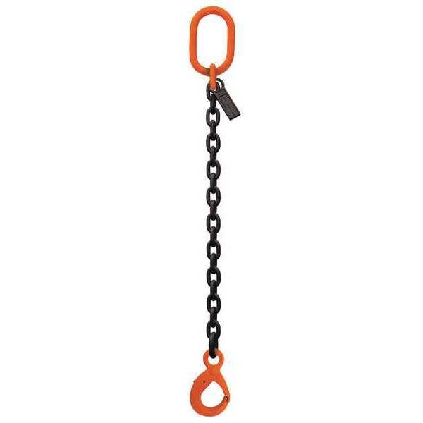 Chain Sling, 3/8in Size, 10 ft L, SOL Sling