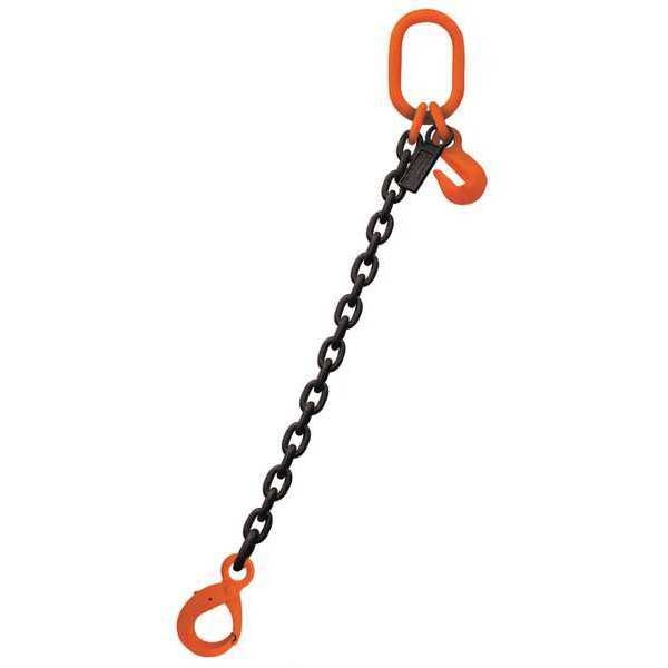Chain Sling, Alloy Steel, 12ft L, Adj. Link