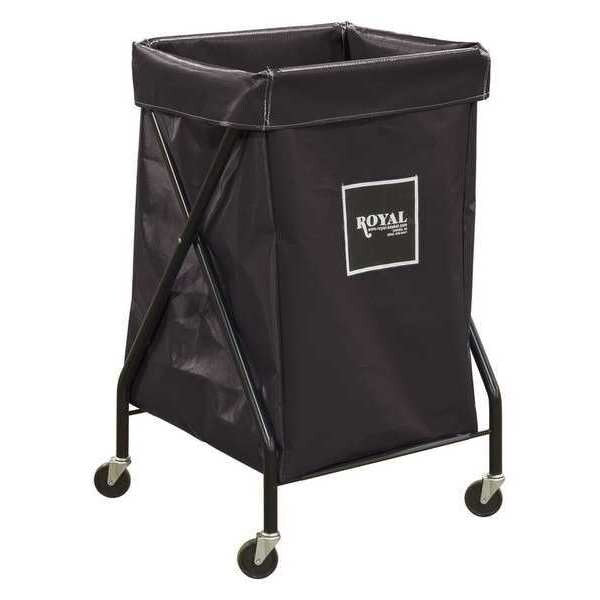 X-Frame Cart, 6.7 cu. ft., Black, Vinyl