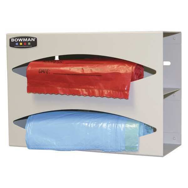 Bag Dispenser Double, 7-7/64 in. H