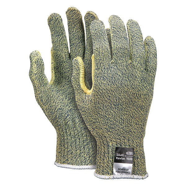 Cut Resistant Gloves, 4 Cut Level, Uncoated, S, 1 PR