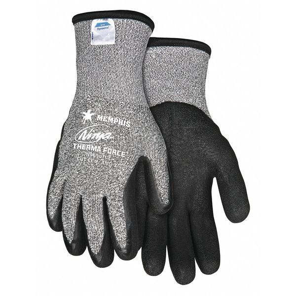 Cut Resistant Coated Gloves, A3 Cut Level, Nitrile/Polyurethane, XL, 1 PR