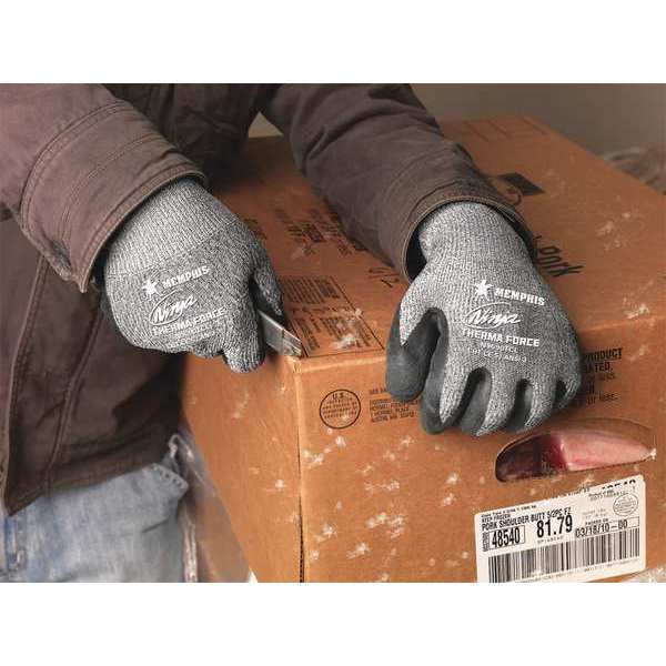 Cut Gloves, S, Bi Polymer, 3 Cut Level, PR