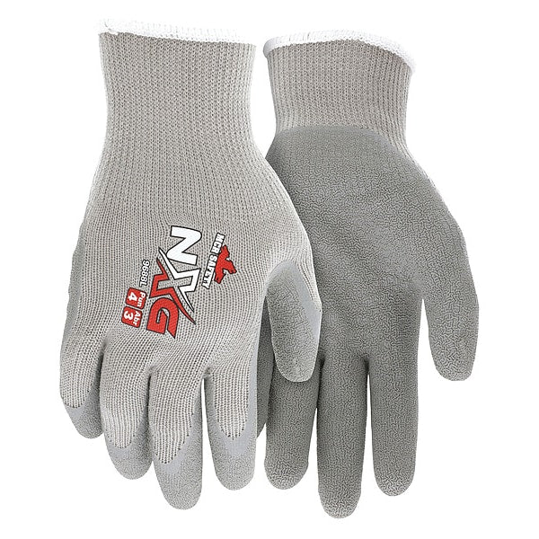 Cut Resistant Coated Gloves, A2 Cut Level, Latex, M, 1 PR