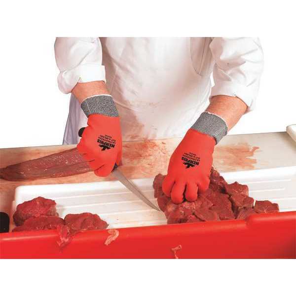 Cut Resistant Coated Gloves, A2 Cut Level, Foam Nitrile, 2XL, 1 PR