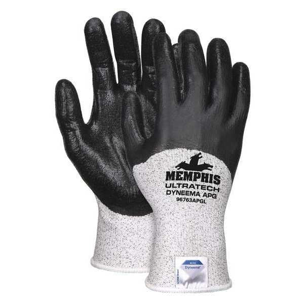 Cut Resistant Coated Gloves, A2 Cut Level, APG, XL, 1 PR