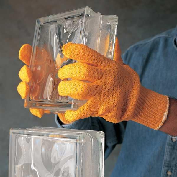 Knit Gloves, XL, Terry/Polyester, PK12