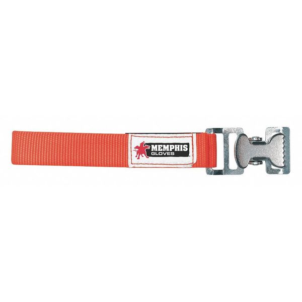 Glove Clip, 12 in. L x 1-1/2 in. D, Orange