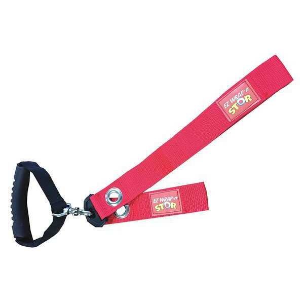 Strap with Handle, Red, Nylon, 12 in. L