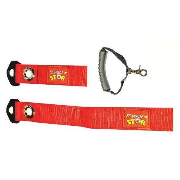 Strap with Handle, Red, Nylon, 12 in. L