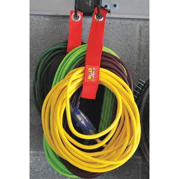Strap with Handle, Red, Nylon, 12 in. L
