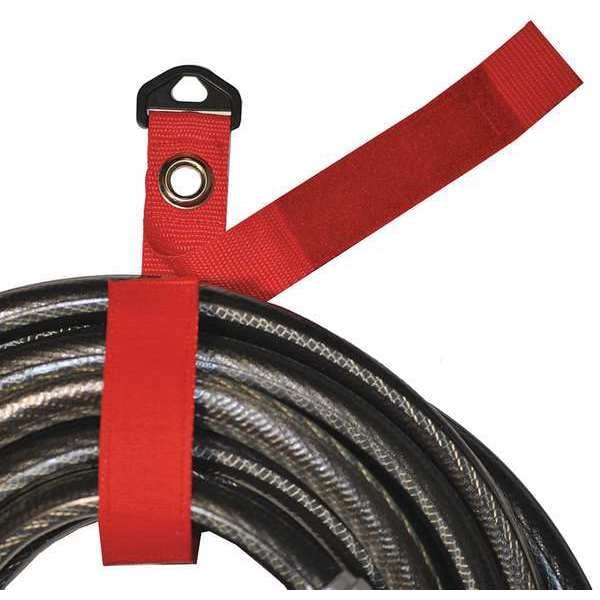 Strap, Red, Nylon, 10 in. L, 1-1/2 in. W