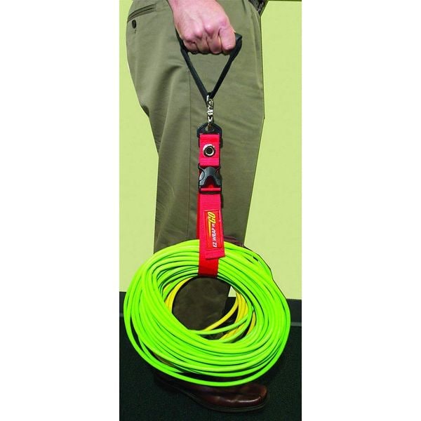 Strap with Handle, Red, Nylon, 16 in. L