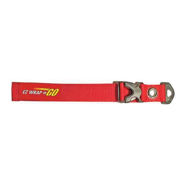 Strap, Red, Nylon, 12 in. L, 1-1/2 in. W