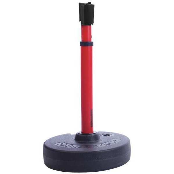 Receiver Post, Red, Plastic