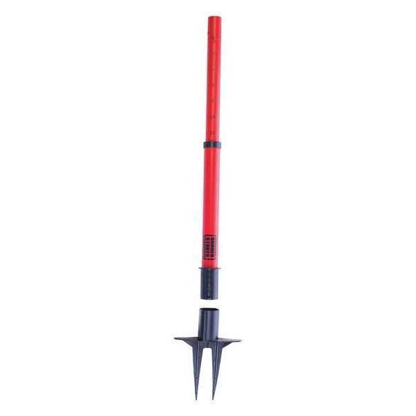 Receiver Post, Orange, Plastic